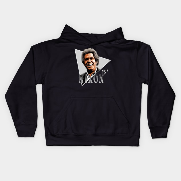 Mojo nixon Kids Hoodie by Moulezitouna